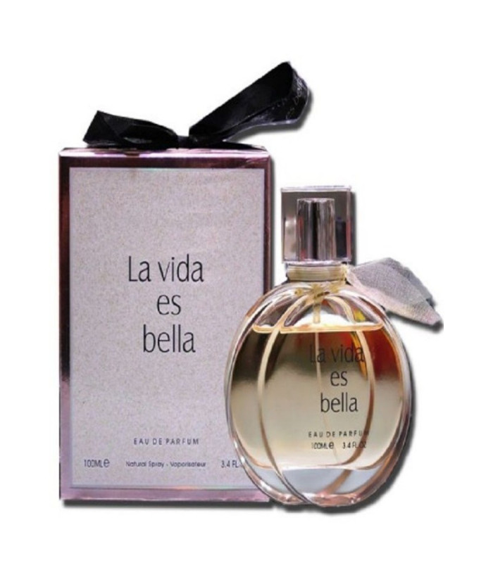 عطر فرگرنس ورد لاویدا اس بلا زنانه Fragrance World La Vida Es Bella 100ml ادوپرفیوم