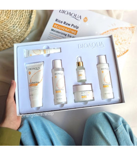 پک روتین مراقبت پوستی 6 تکه عصاره برنج بیوآکوا