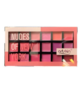 پالت رژ 18 رنگ آرت اسکین