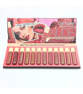 پک رژ لب مایع نود کالر کاستل دوازده عددی