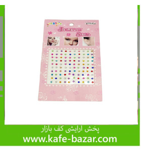 نگین چسبی صورت بدن و مو