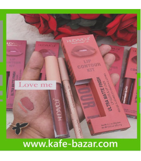 ست رژلب و خط لب هدی موجی