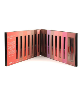 پک 15 تایی رژ لب مایع نیمه مات هدی بیوتی HUDABEAUTY