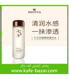 تونر صورت ضد چروک و روشن کننده بئوتا Beotua مدل قارچ پوریا کوکوس حجم 130 میل