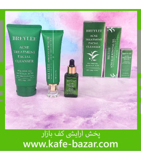 پک روتین پوستی ضدجوش چای سبز بریلی BREYLEE
