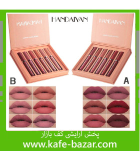 پک رژلب مایع 6 تایی هندیان