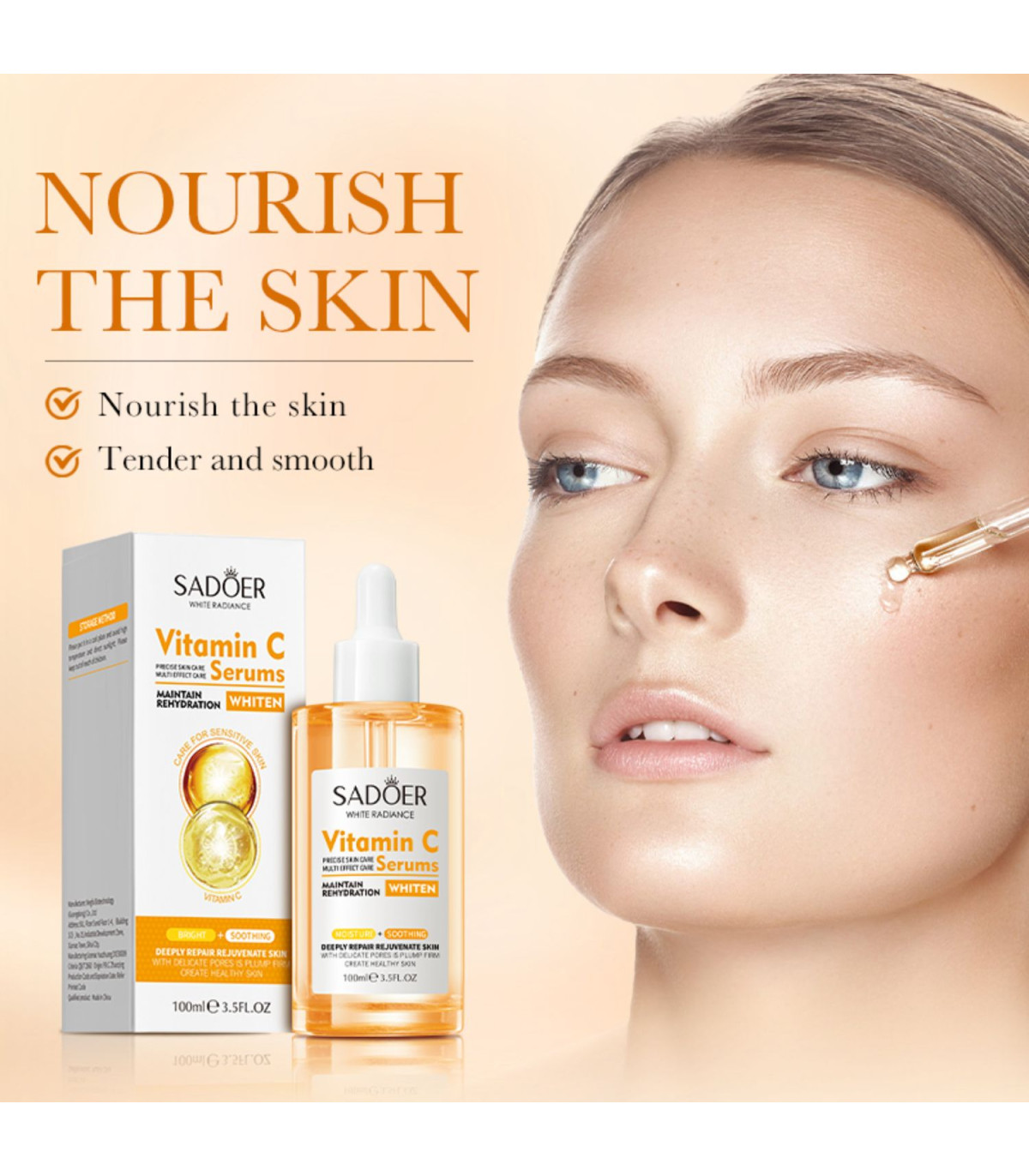 سرم ویتامین سی سادور (100میل) بدون جعبه