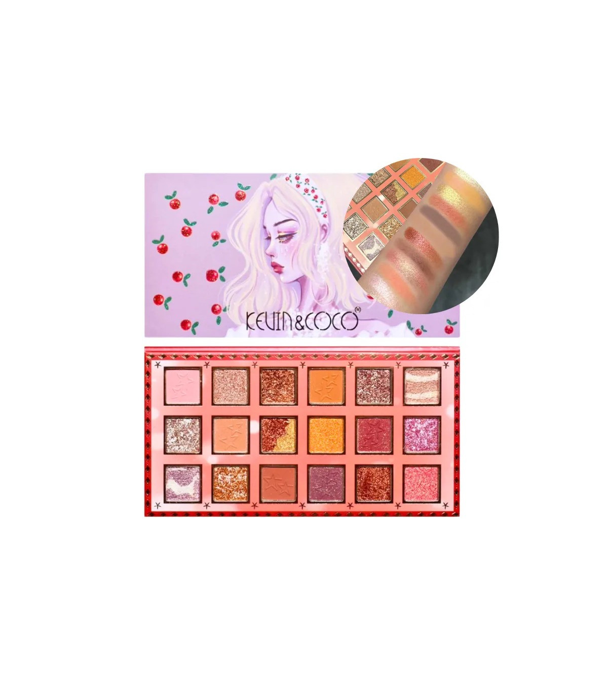 پالت سایه چشم کوین کوکو مدل کهکشانی