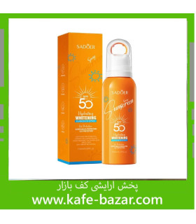 اسپری ضدآفتاب بدون رنگ سادور SPF 50