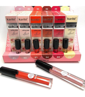 حجم لب کارتیه شاین lipgloss karite عمده