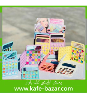 پالت سایه چشم 25 رنگ طرح ماشین حساب