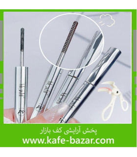 ریمل سوزنی فرچه فلزی مشکی Maxfit