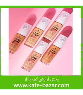کرم پودر اسنس شیشه ای اصل Essence Stay All Day 16H Soft Beige 10