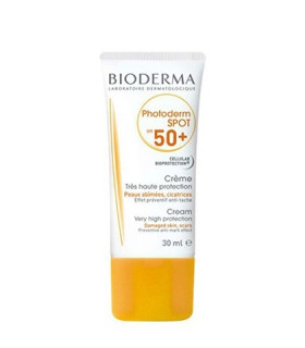 کرم ضد آفتاب بیودرما اسپات Spf50 |نمايندگي پخش عمده آرايشي ورساي