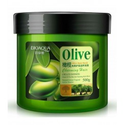 ماسک موی تقویت کننده عمیق ضد ریزش روغن زیتون بیوآکوا BIOAQUA Olive Oil Hair Mask